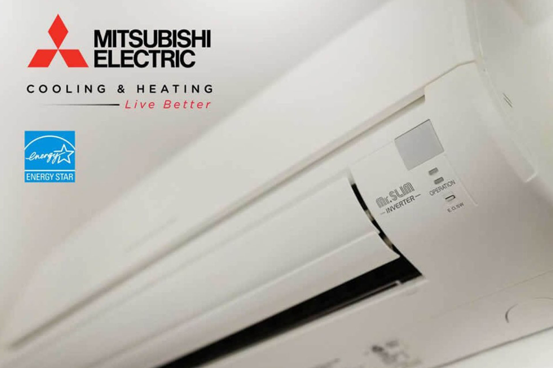 Mitsubishi ductless air conditioning system