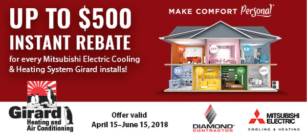 Spring 2018 Rebate Girard Heating And Air Conditioning Hampden County