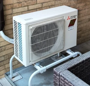 Mitsubishi Electric Ductless Mini Split Heat Pump Outdoor Condenser Unit Westfield MA